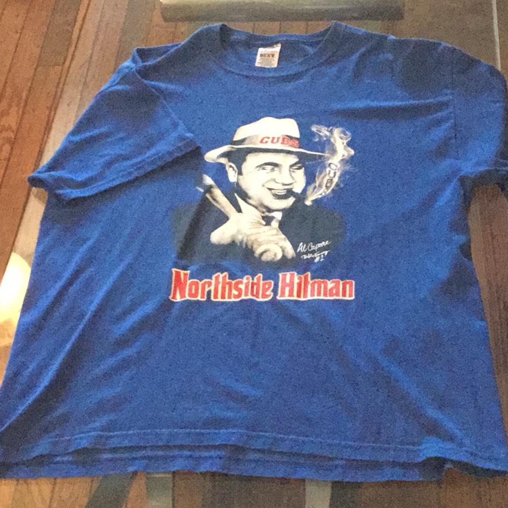 men’s T Shirt Chicago Cubs